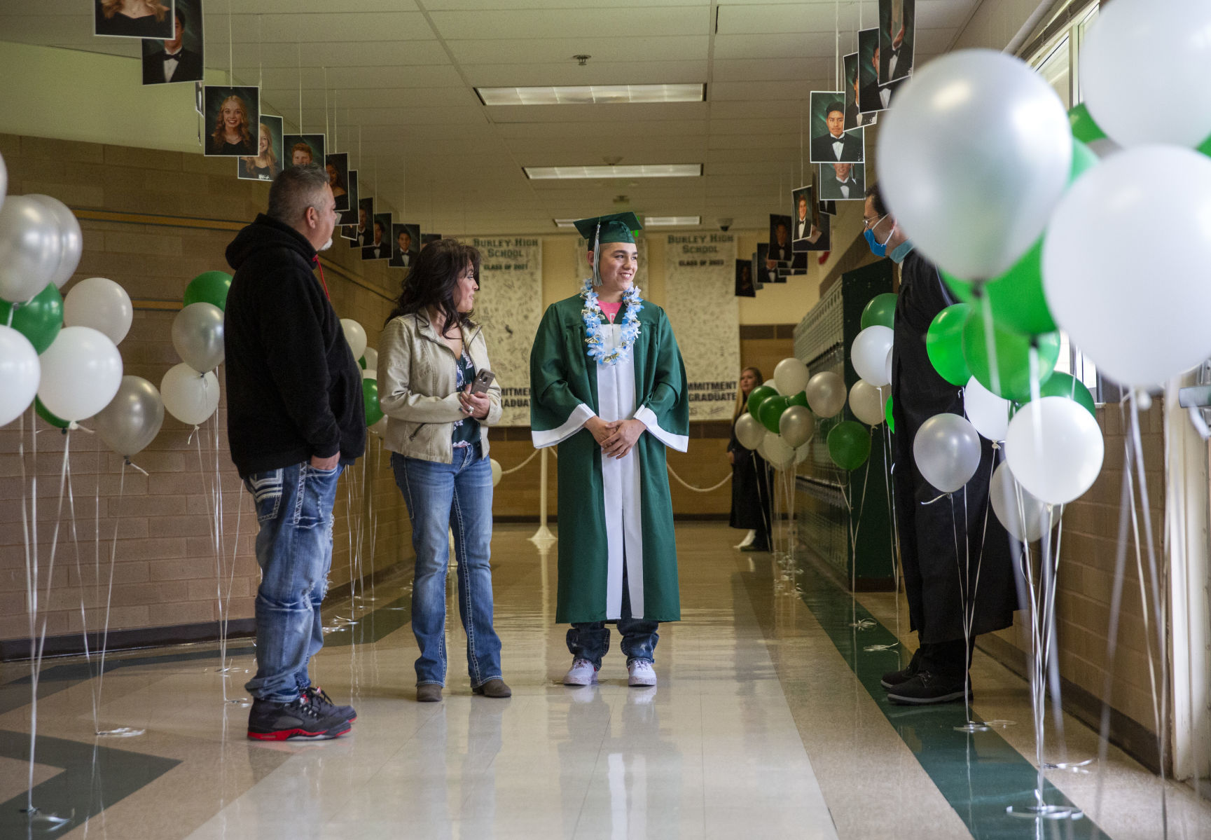 Burley seniors celebrate their graduation